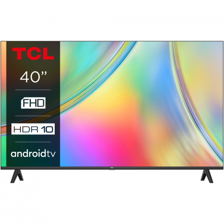 Electronice - Televizor TCL LED 40S5400A, 100 cm, Smart Android TV, Full HD, Clasa F (Model 2023)