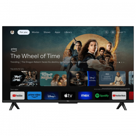 Televizor TCL LED 43V6B, 108 cm, Smart Google TV, 4K Ultra HD, Clasa F [3]