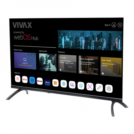 Televizor VIVAX LED 40LE110WO, 101 cm, Smart, Full HD, Clasa E, WiFi, CI+ (Model 2025) [4]