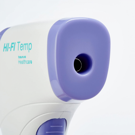 Termometru Daga Hi-Fi Temp, Infrarosu non contact, Mare precizie, Distanta 3-5 cm, Masuratori corp si suprafata, 32 memorii, Alarma, Auto-oprire [6]