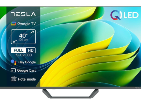 Televizoare - Televizor QLED Tesla 109 cm 43" Q43E665GFS, Full HD 1920 x 1080, Smart TV, WiFi, CI+