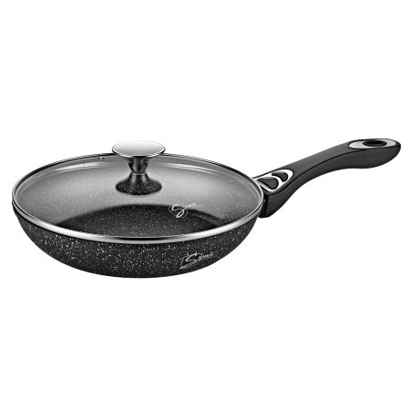 Electrocasnice mici - Tigaie antiaderenta cu capac Samus VER241LFPB-24 cm, 1.7 l, Inductie