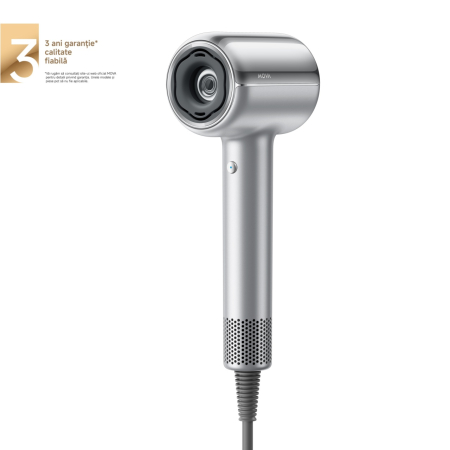 Uscatoare de par - Uscator de par MOVA Shine 20, 1800 W, Ultra-compact, Argintiu