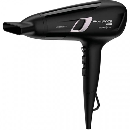 Ingrijire personala - Uscator de par Rowenta Studio Dry Glow CV5820F0, 2100 W, 2 viteze, 3 trepte de temperatura, Negru