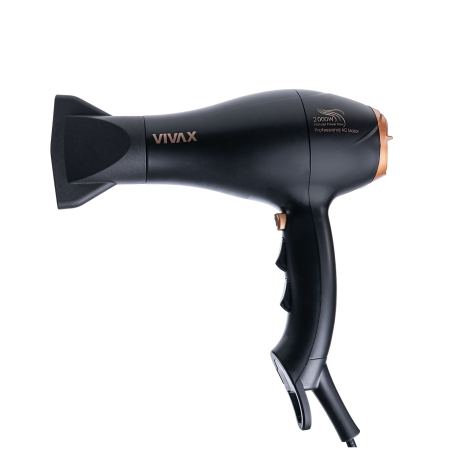 Uscatoare de par - Uscator de par Vivax HD-2000 PRO, Putere 2000W, 2 viteze, Turbo, Difuzor volum, Negru