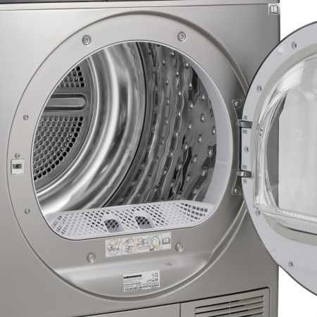 Uscator de rufe Heinner HHPD-V804SA++, Pompa caldura, 8 kg, Display LED, Lumina cuva, Anti-sifonare, Clasa A++, Argintiu [4]