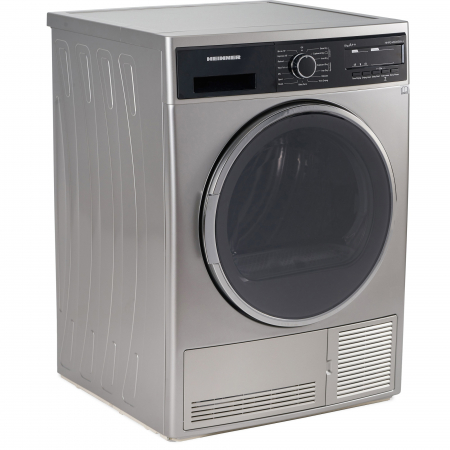 Uscator de rufe Heinner HHPD-V804SA++, Pompa caldura, 8 kg, Display LED, Lumina cuva, Anti-sifonare, Clasa A++, Argintiu [2]