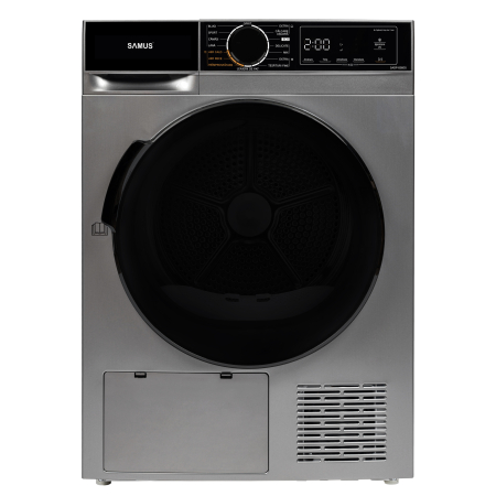 Uscatoare Rufe - Uscator de rufe Samus SADP-836DS, 8 kg, Clasa D, Gri inchis