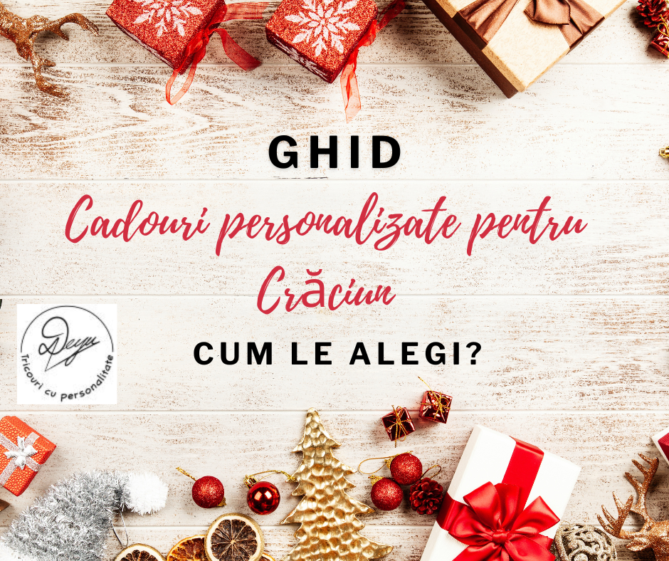 GHID: Cum alegi un cadou personalizat de Crăciun online?