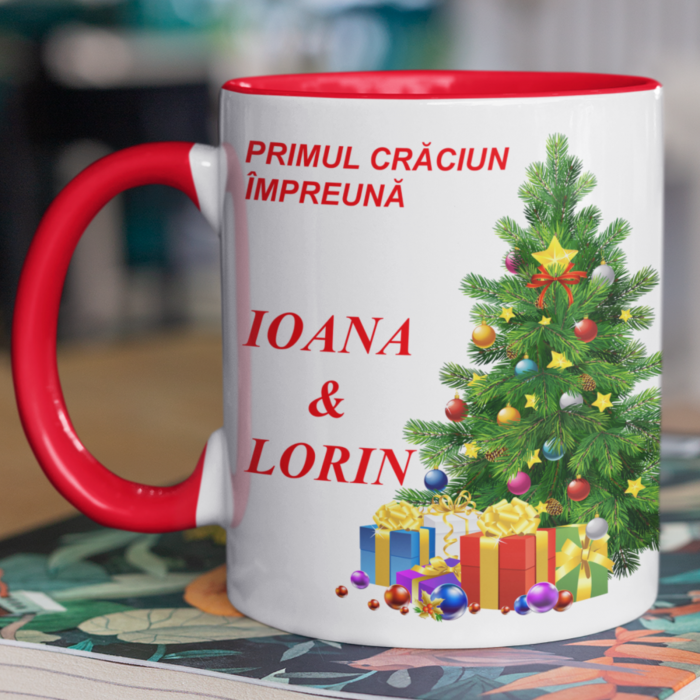 Cana cu interior colorat Primul Craciun-Deyu [3]