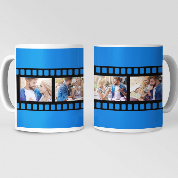 Cana personalizata cu 5 poze rola de film -Deyu [3]