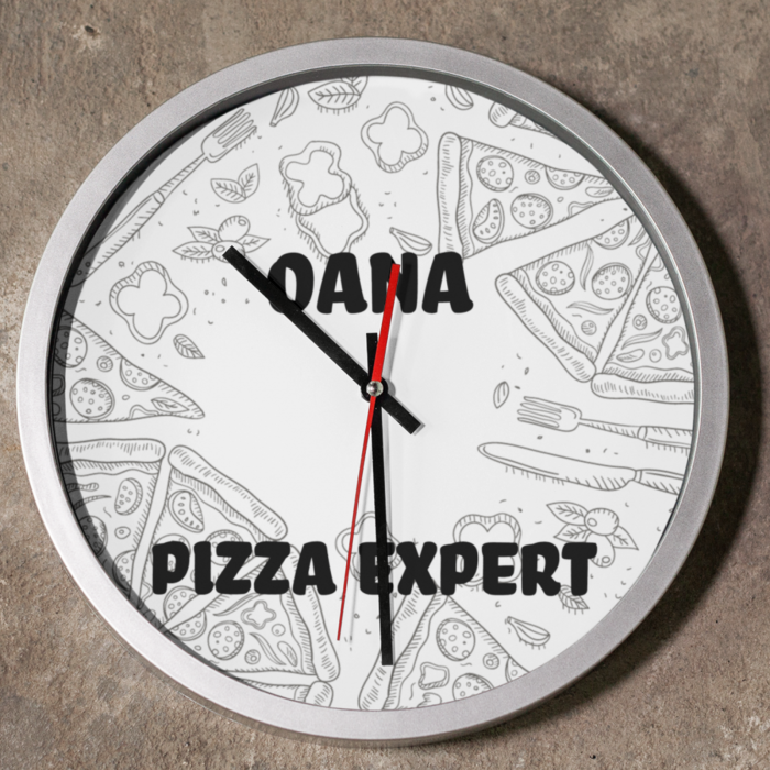 Ceas personalizat pizza-Deyu [2]
