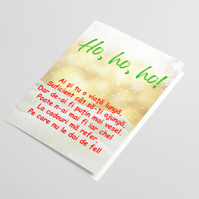 Felicitare Ho Ho Ho -Deyu [2]