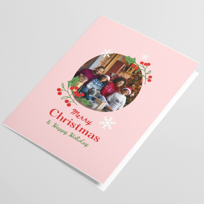 Felicitare Personalizata Craciun O Poza -Deyu [3]