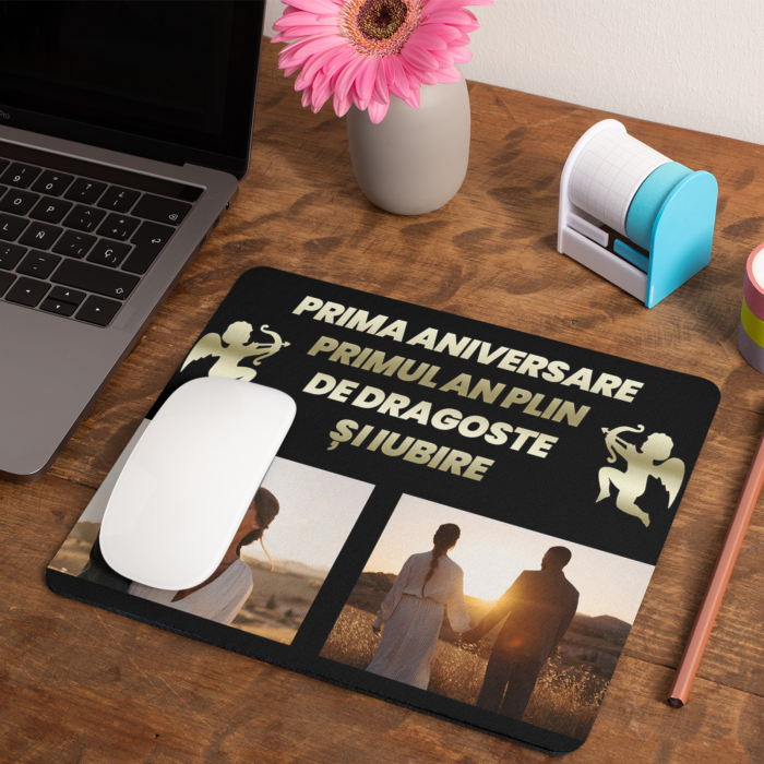 mouse pad personalizat doua poze si text-Deyu [2]