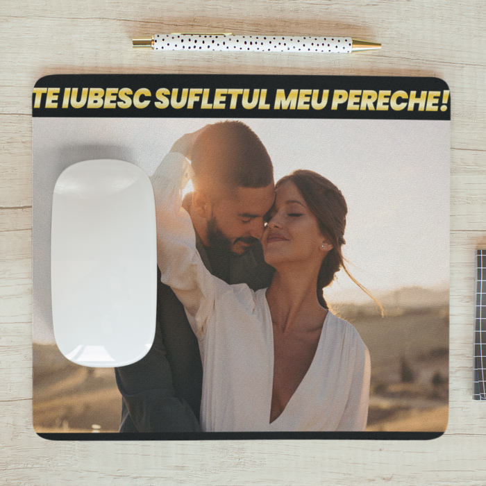 mouse pad personalizat o poza si mesaj-Deyu [2]