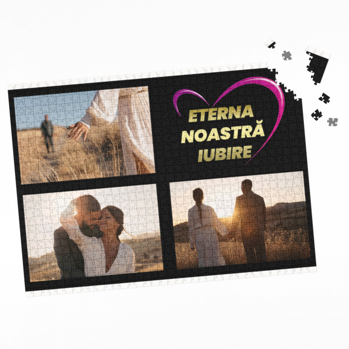 Puzzel personalizat 3 poze si mesaj-Deyu [2]