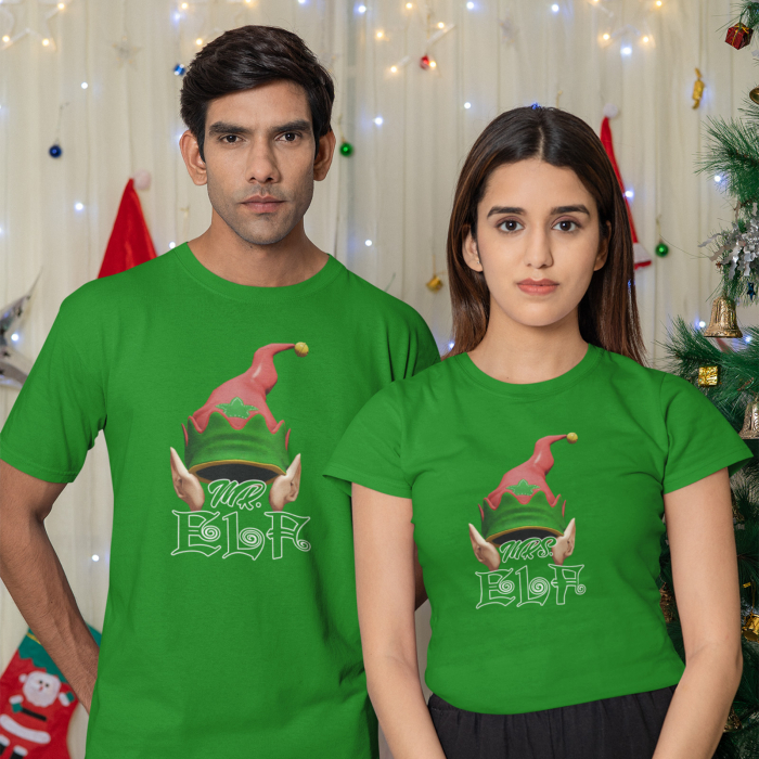 Set Tricouri Cuplu Elf-Deyu [4]