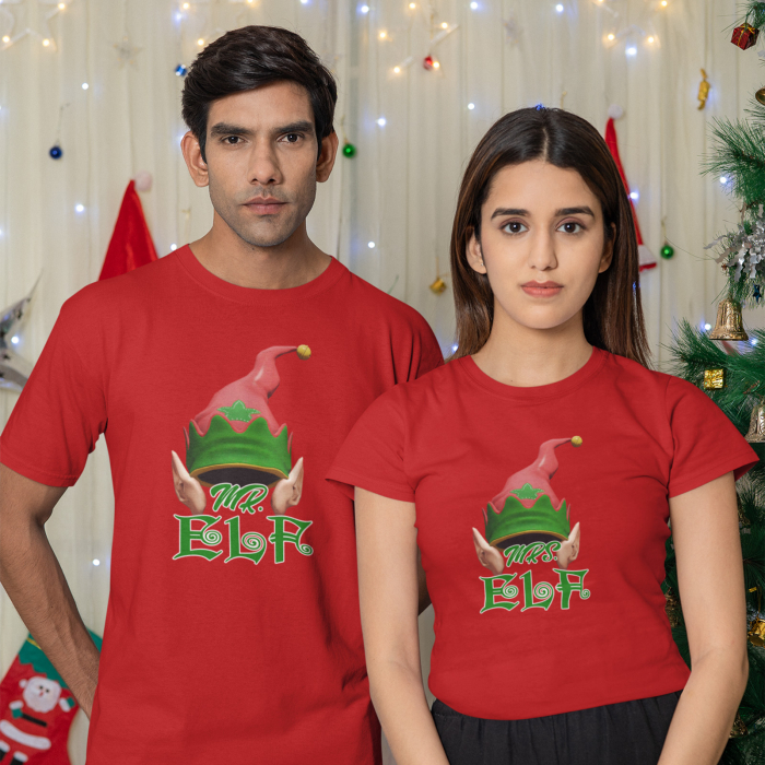 Set Tricouri Cuplu Elf-Deyu [3]