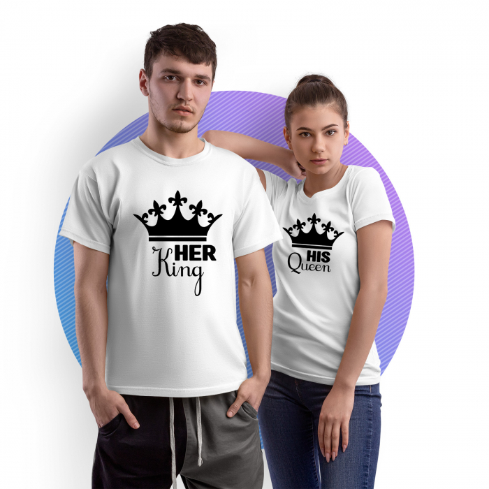 Set Tricouri I King Queen2 [2]