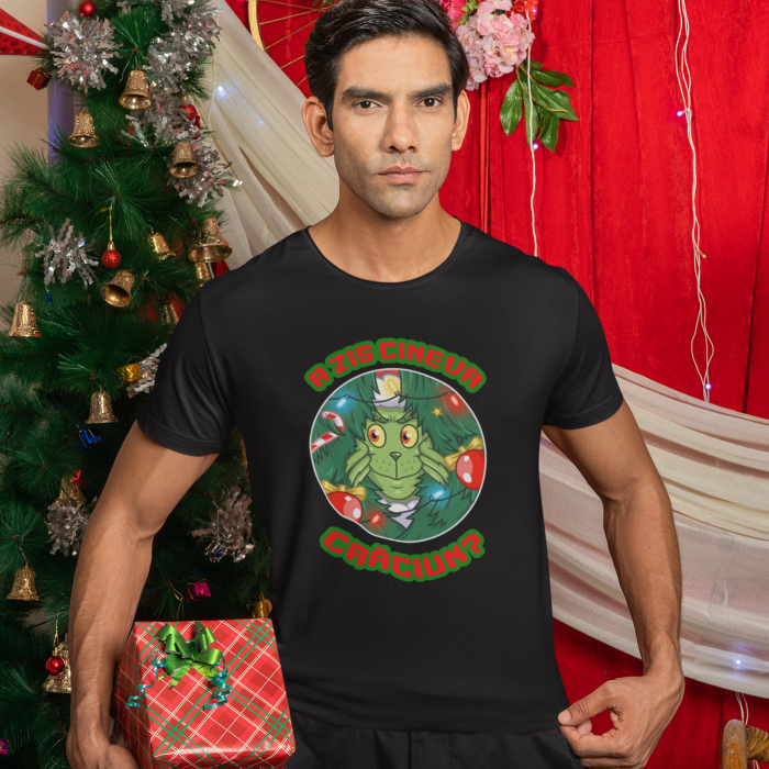 Tricou A Zis Cineva Craciun- Deyu [3]
