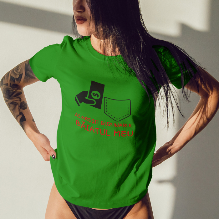 Tricou Ai Gresit Buzunarul-Deyu [2]
