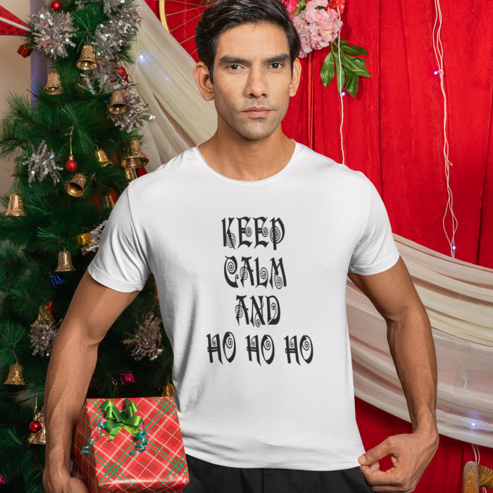 Tricou Craciun Ho Ho Ho- Deyu [3]