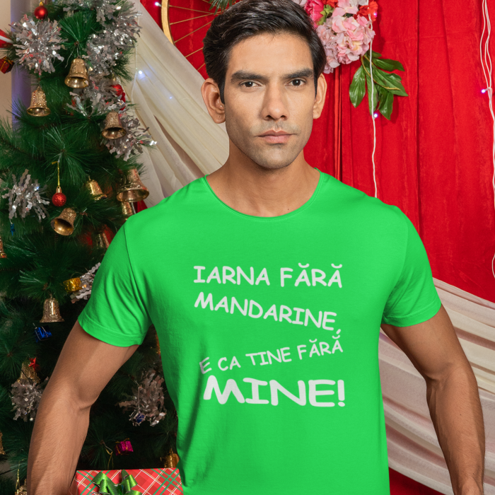 Tricou Craciun Iarna fara mandarine-Deyu [2]