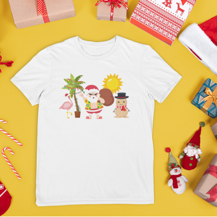 Tricou Craciun In Vacanta- Deyu [2]