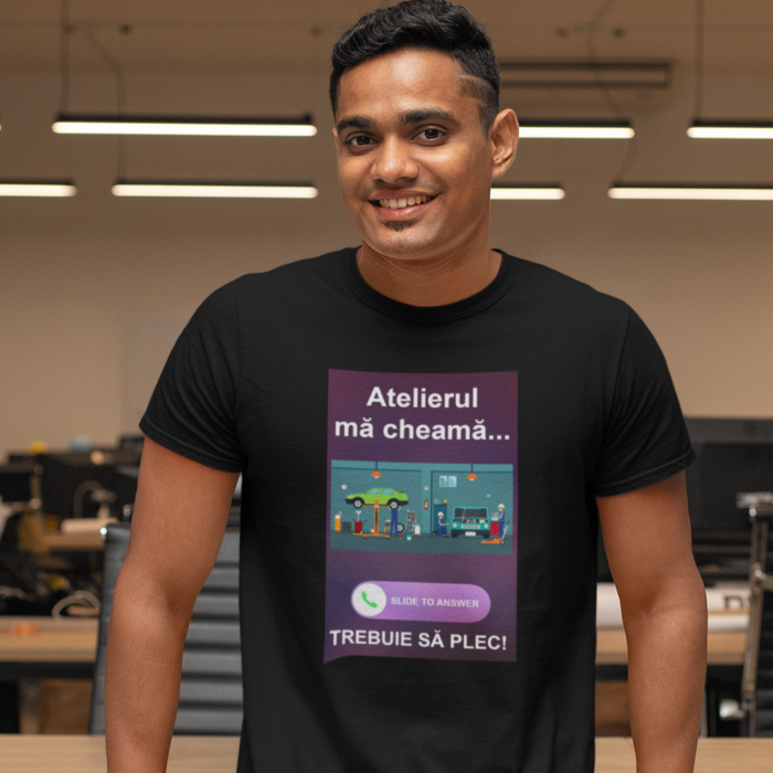 Tricou mecanic Atelierul ma cheama-Deyu [2]
