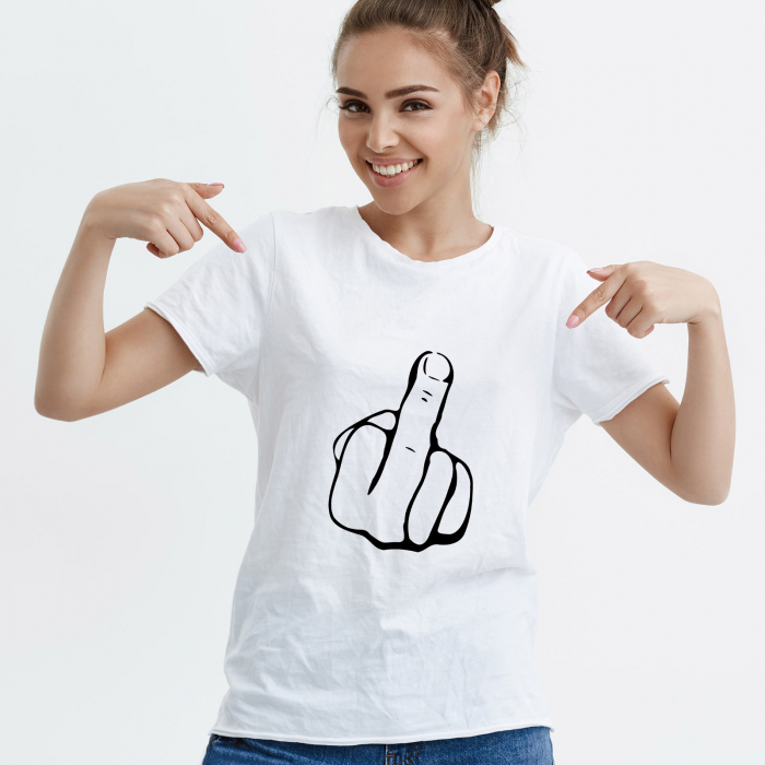 Tricou Degetul Mijlociu-Deyu [1]