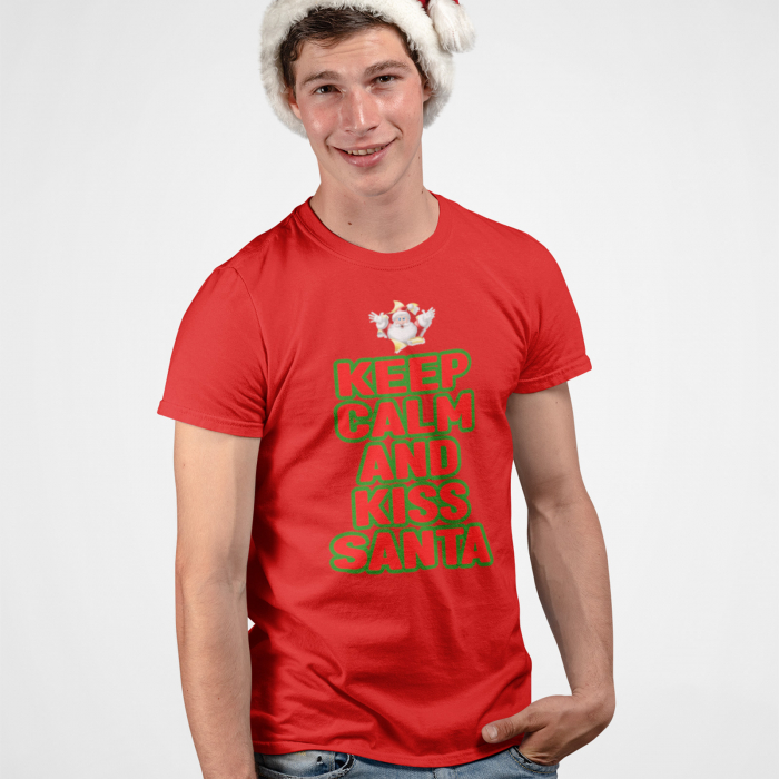 Tricou Kiss Santa- Deyu [3]