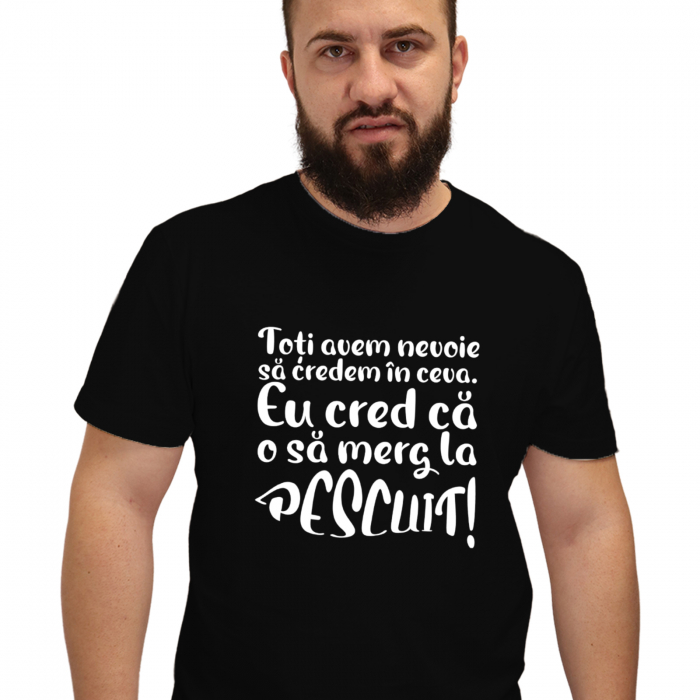 Tricou Merg La Pescuit -Deyu [3]