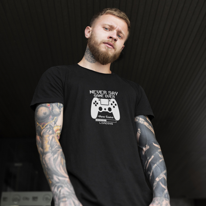Tricou Never say game over [2]
