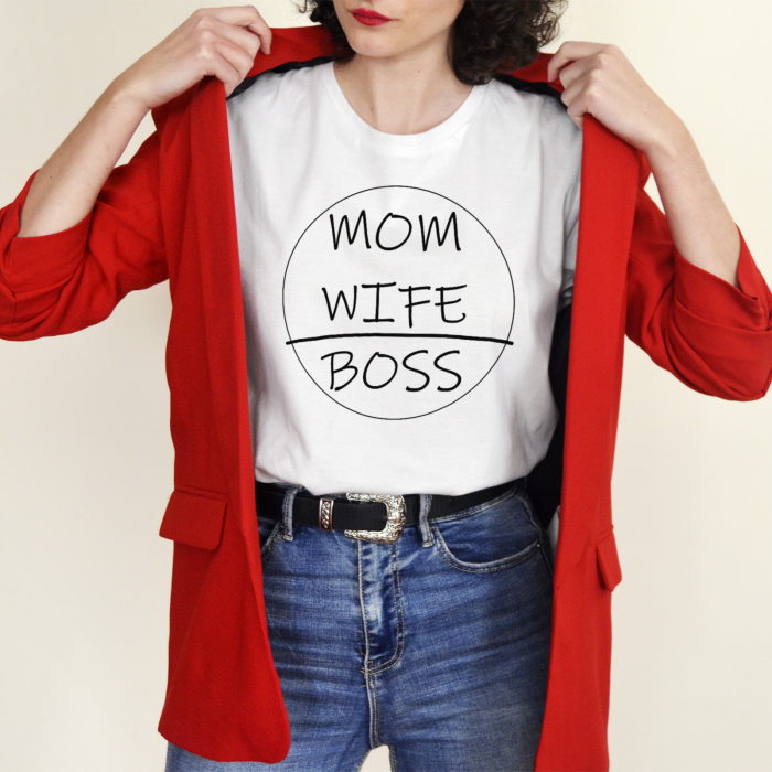 Tricou Pentru Femei Mon Wife Boss [1]