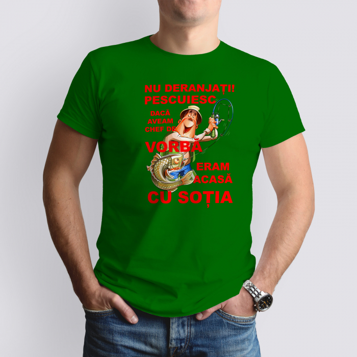 Tricou Pescari Nu Deranjati- Deyu.ro [4]