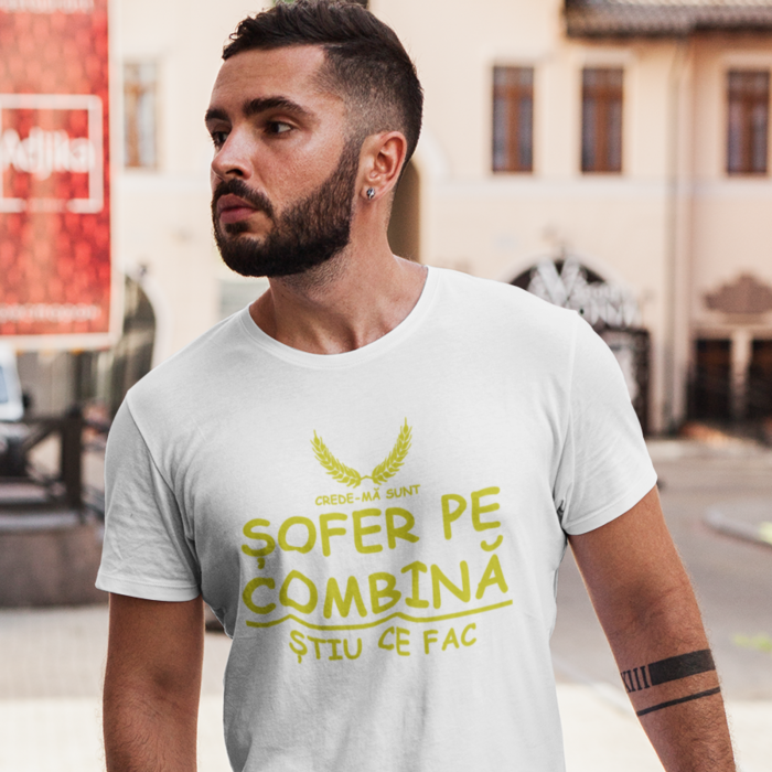 Tricou fermier sofer de combina-Deyu [2]