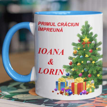 Cana cu interior colorat Primul Craciun-Deyu [1]