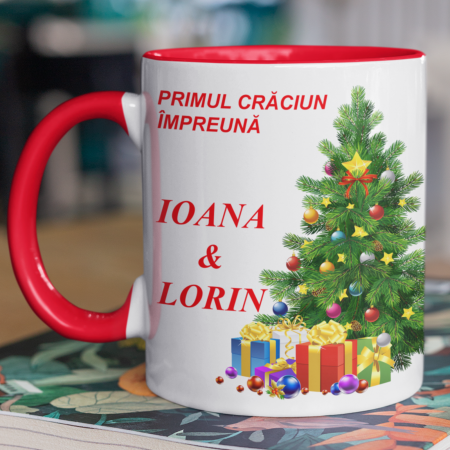Cana cu interior colorat Primul Craciun-Deyu [2]