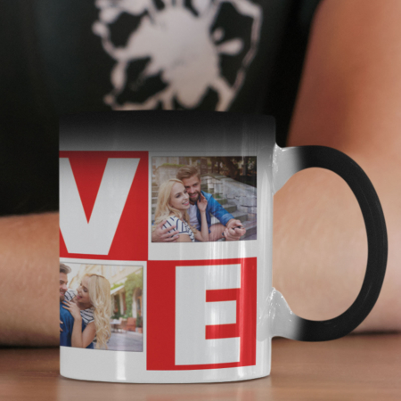 Cadouri pentru EA - Cana Love cu 4 poze-Deyu