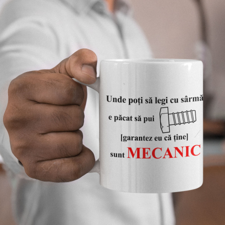 Cani Personalizate - Cana Sunt mecanic-Deyu