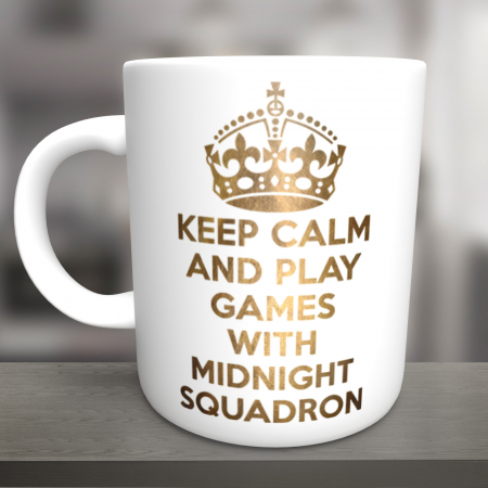 Cani Personalizate - Cana Keep calm and play games-Deyu