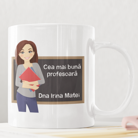Cani Personalizate - Cana personalizata Cea mai buna profesoara-Deyu
