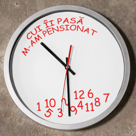 Ceasuri Personalizate - Ceas pensionare-Deyu