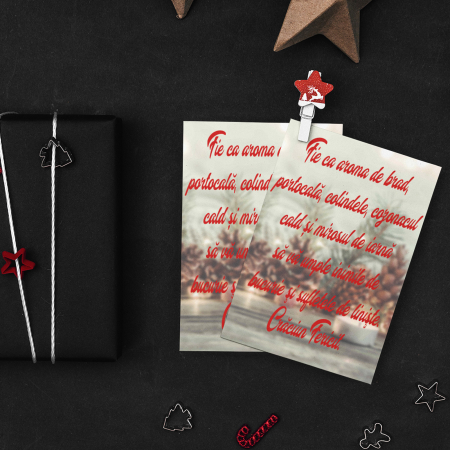 Felicitari Personalizate de Crăciun - Felicitare Urare De Craciun 2-Deyu