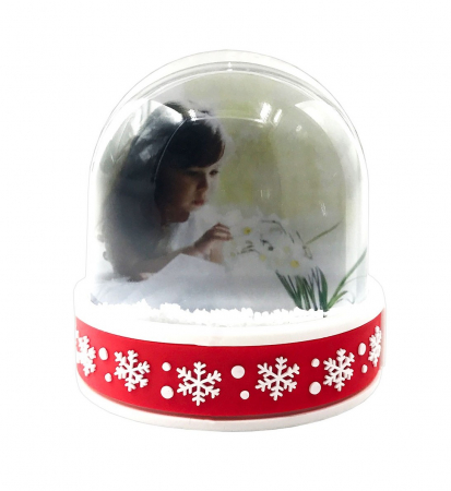 Globuri de Craciun - Glob personalizat fulg de zapada-Deyu