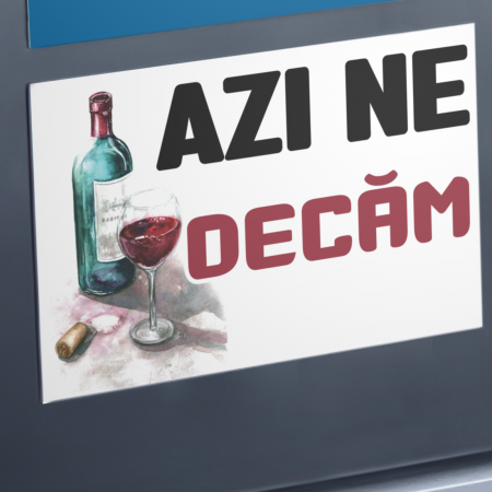 Magnet de frigider "Ne Vindecam" A6