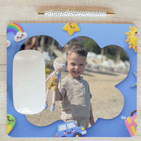 Mousepad Personalizat - mouse pad personalizat baiat cu poza -Deyu