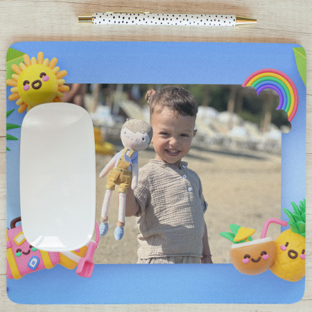 Mousepad Personalizat - mouse pad baiat cu poza -Deyu