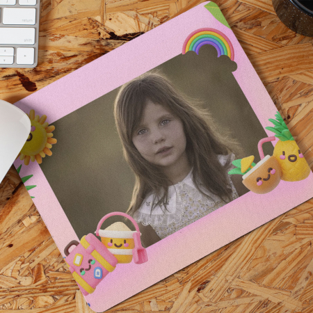 Mousepad Personalizat - mouse pad fata cu poza  -Deyu